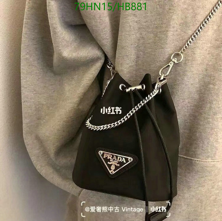 Prada Bag-(4A)-Bucket Bag- Code: HB881 $: 79USD