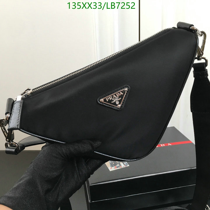 Prada Bag-(Mirror)-Triangle- Code: LB7252 $: 135USD