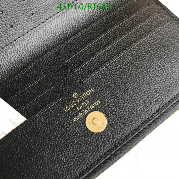 LV Bag-(4A)-Wallet- Code: RT6431 $: 45USD