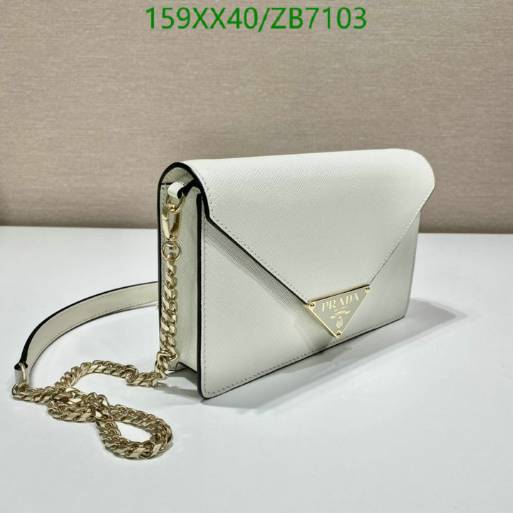 Prada Bag-(Mirror)-Diagonal- Code: ZB7103 $: 159USD