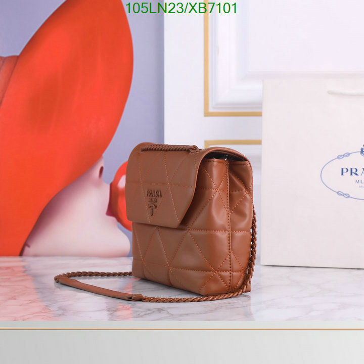 Prada Bag-(4A)-Diagonal- Code: XB7101 $: 105USD