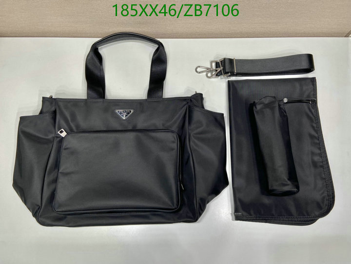 Prada Bag-(Mirror)-Handbag- Code: ZB7106 $: 185USD