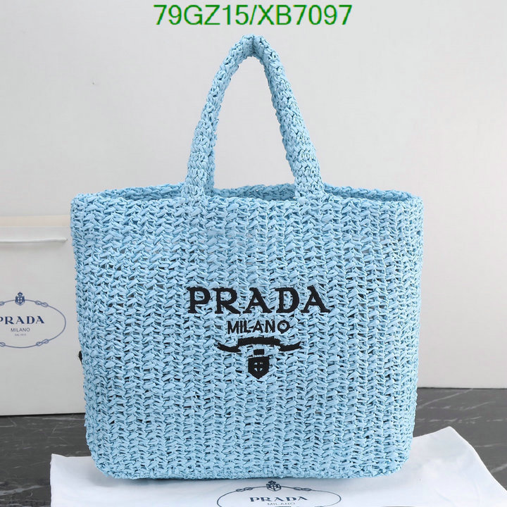 Prada Bag-(4A)-Handbag- Code: XB7097 $: 79USD