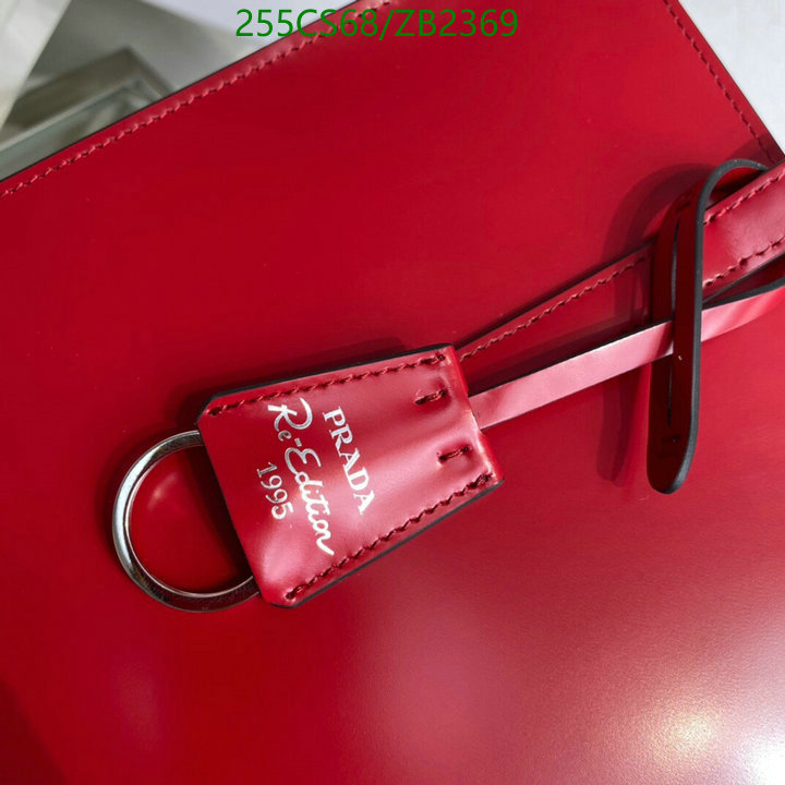 Prada Bag-(Mirror)-Handbag- Code: ZB2369 $: 255USD