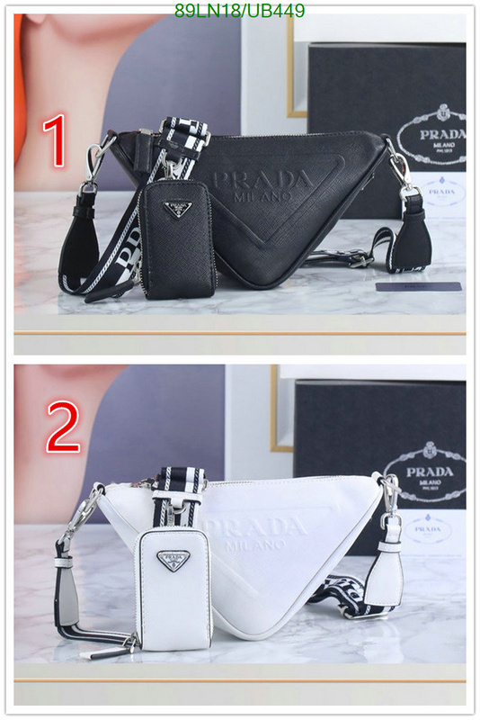 Prada Bag-(4A)-Triangle- Code: UB449 $: 89USD