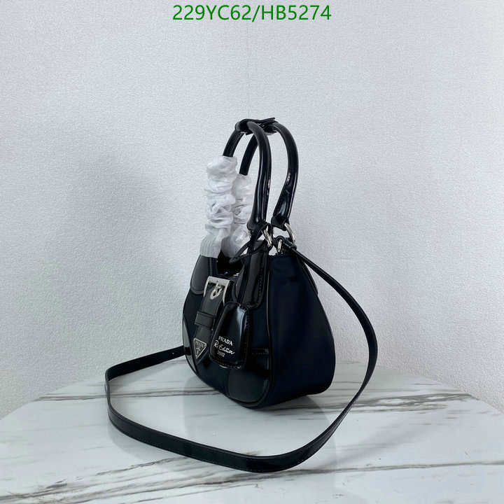 Prada Bag-(Mirror)-Diagonal- Code: ZB5274 $: 229USD