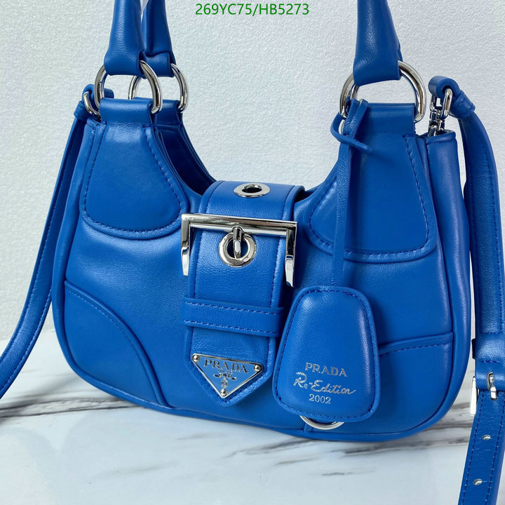 Prada Bag-(Mirror)-Diagonal- Code: ZB5273 $: 269USD