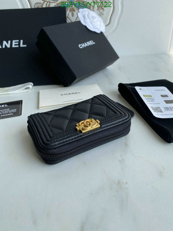 Chanel Bag-(Mirror)-Wallet- Code: YT7122 $: 59USD