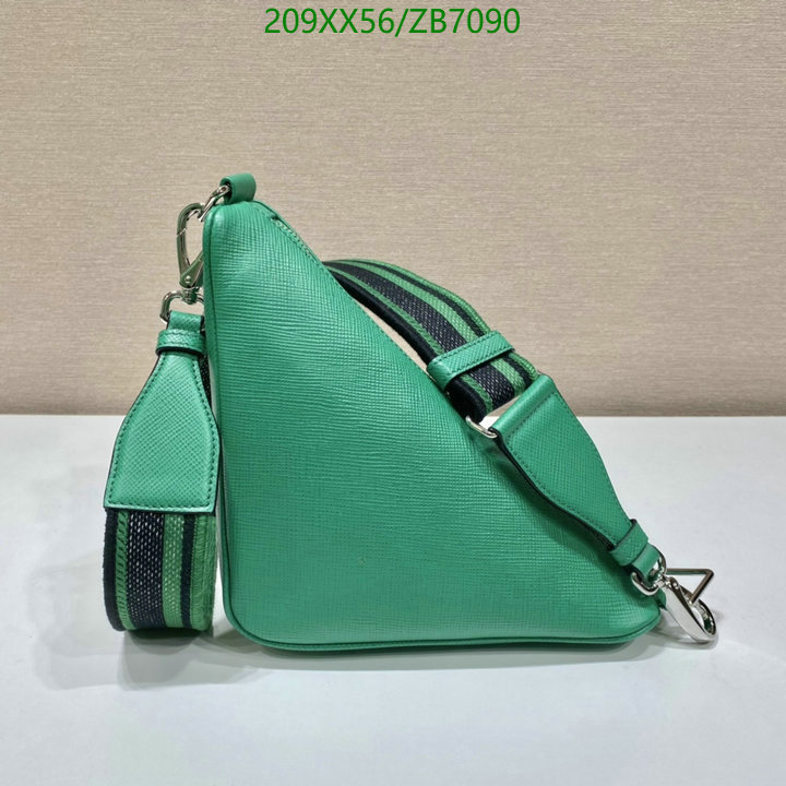 Prada Bag-(Mirror)-Triangle- Code: ZB7090 $: 209USD