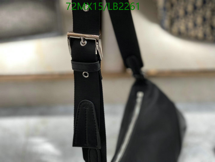 Prada Bag-(4A)-Diagonal- Code: LB2261 $: 72USD