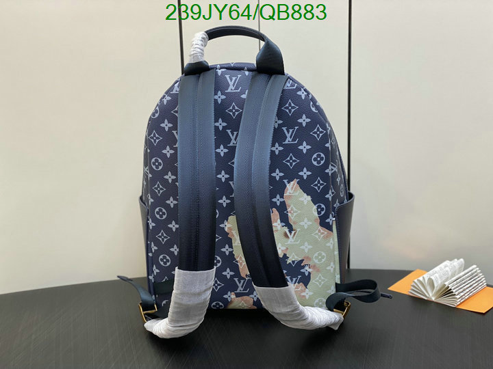 LV Bag-(Mirror)-Backpack- Code: QB883 $: 239USD