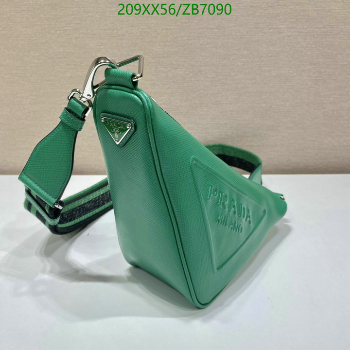 Prada Bag-(Mirror)-Triangle- Code: ZB7090 $: 209USD