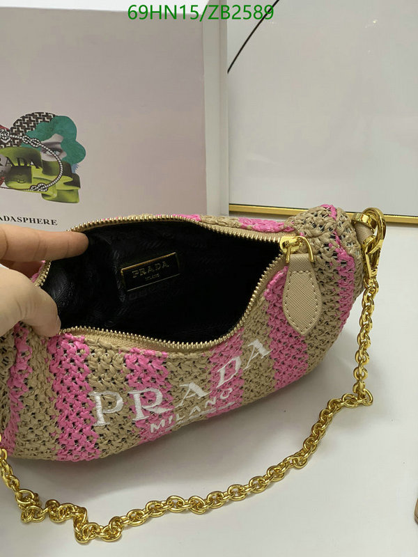 Prada Bag-(4A)-Re-Edition 2005 Code: ZB2589 $: 69USD