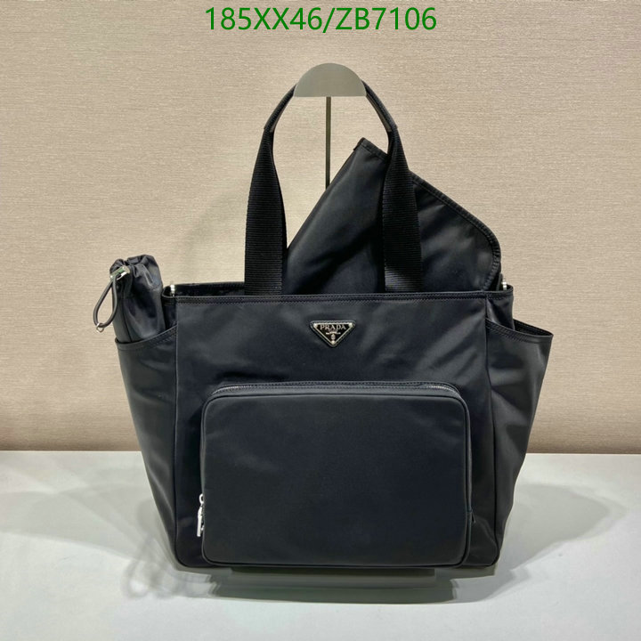 Prada Bag-(Mirror)-Handbag- Code: ZB7106 $: 185USD