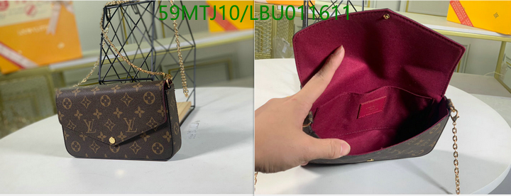 LV Bag-(4A)-New Wave Multi-Pochette- Code: LBU011611 $: 59USD