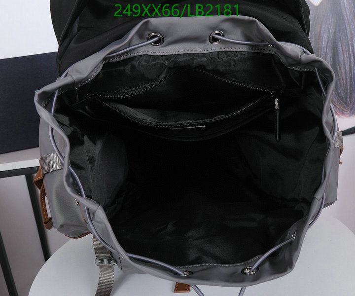 Prada Bag-(Mirror)-Backpack- Code: LB2181 $: 249USD