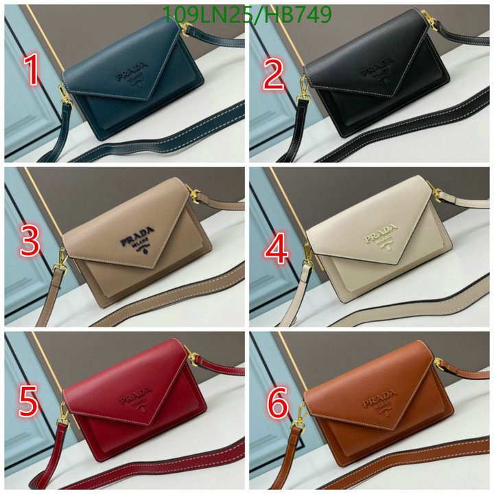 Prada Bag-(4A)-Diagonal- Code: HB749 $: 109USD