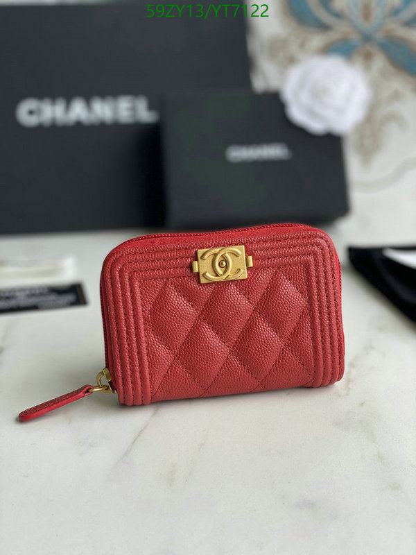 Chanel Bag-(Mirror)-Wallet- Code: YT7122 $: 59USD