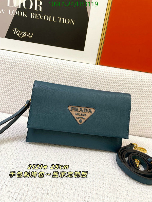 Prada Bag-(4A)-Diagonal- Code: LB3119 $: 109USD