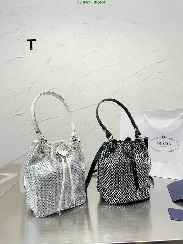 Prada Bag-(4A)-Bucket Bag- Code: HB6484 $: 99USD