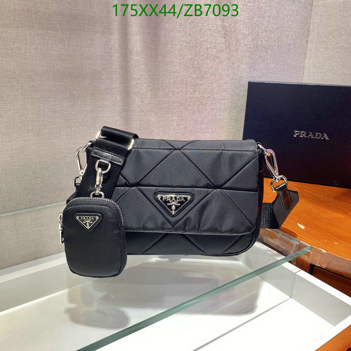 Prada Bag-(Mirror)-Diagonal- Code: ZB7093 $: 175USD