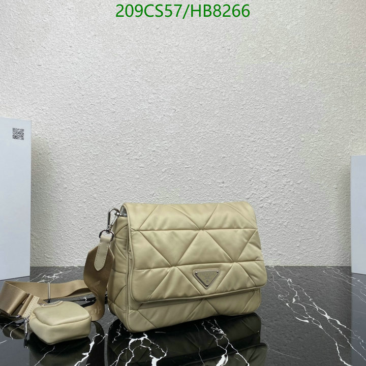 Prada Bag-(Mirror)-Diagonal- Code: HB8266 $: 209USD