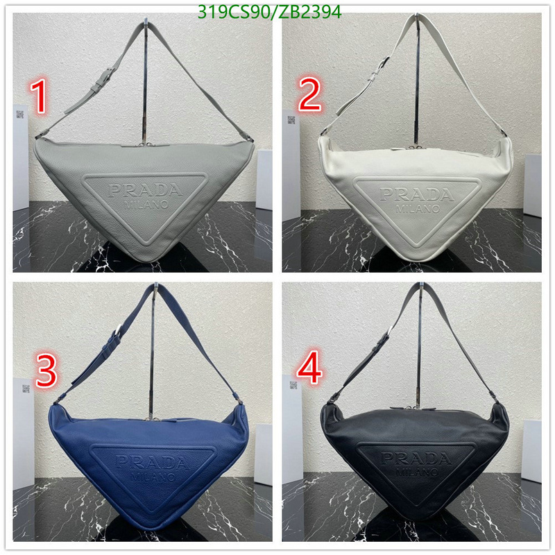 Prada Bag-(Mirror)-Triangle- Code: ZB2394 $: 319USD