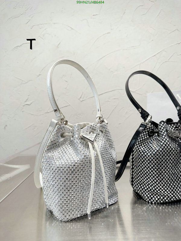 Prada Bag-(4A)-Bucket Bag- Code: HB6484 $: 99USD