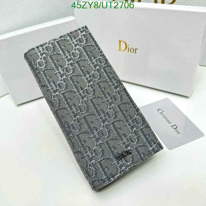 Dior Bag-(4A)-Wallet- Code: UT2706 $: 45USD