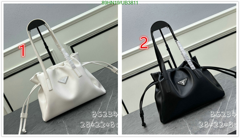 Prada Bag-(4A)-Handbag- Code: UB3811 $: 89USD