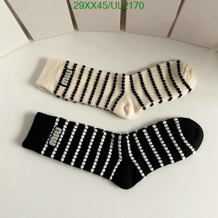 Sock-Miu Miu Code: UL2170 $: 29USD