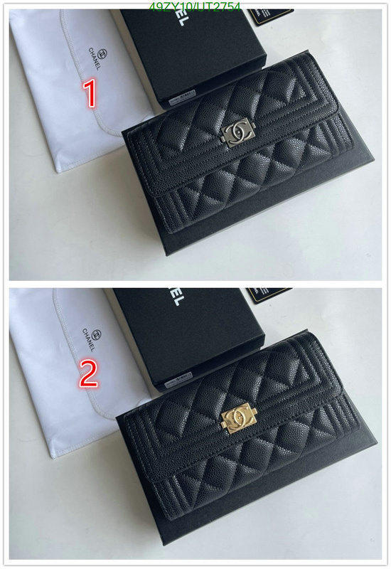 Chanel Bag-(4A)-Wallet- Code: UT2754 $: 49USD