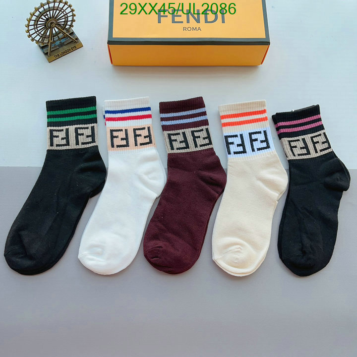 Sock-Fendi Code: UL2086 $: 29USD