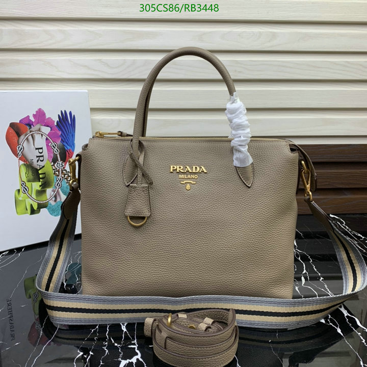 Prada Bag-(Mirror)-Handbag- Code: RB3448 $: 305USD