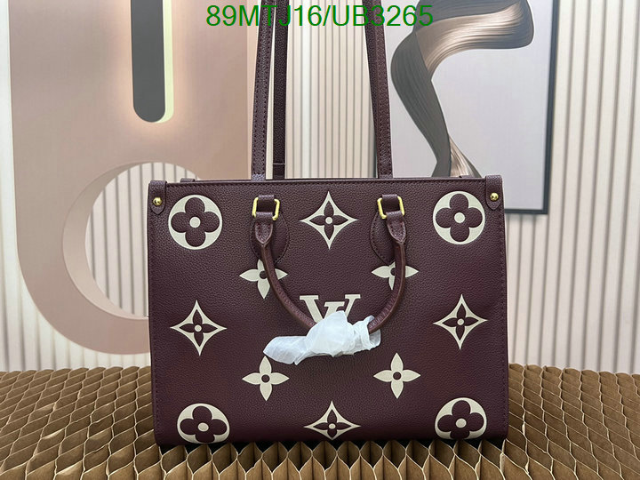 LV Bag-(4A)-Handbag Collection- Code: UB3265 $: 89USD