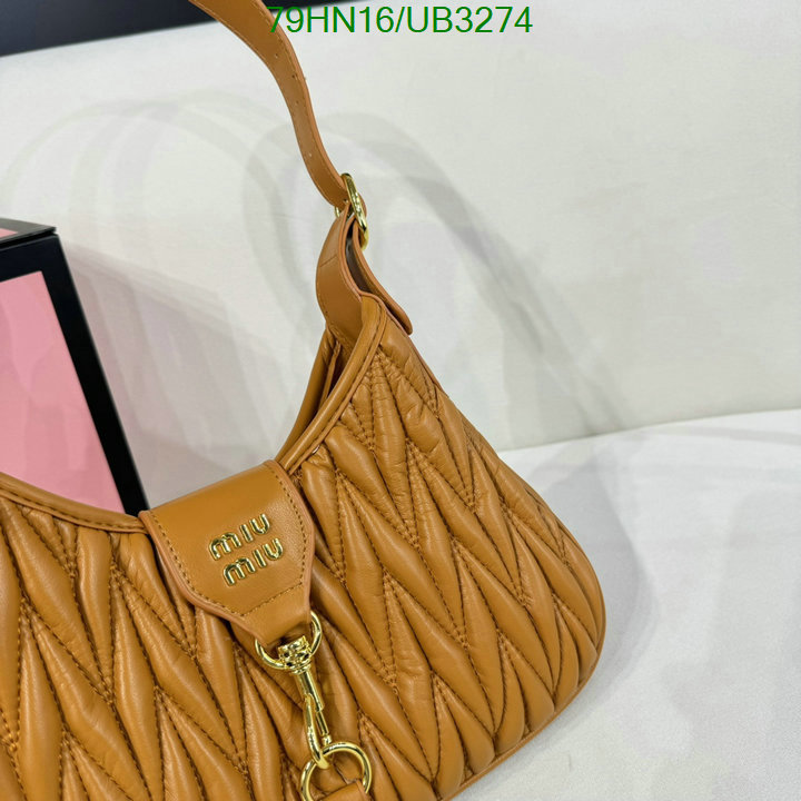 Miu Miu Bag-(4A)-Handbag- Code: UB3274 $: 79USD