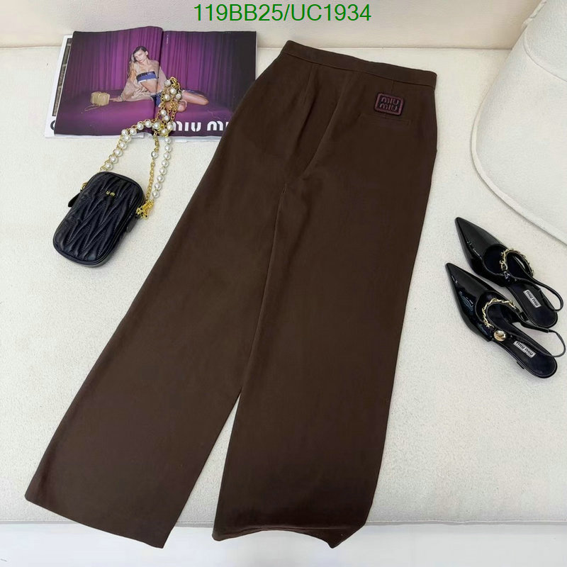 Clothing-MIUMIU Code: UC1934 $: 119USD