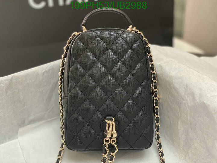 Chanel Bag-(Mirror)-Backpack- Code: UB2988 $: 199USD