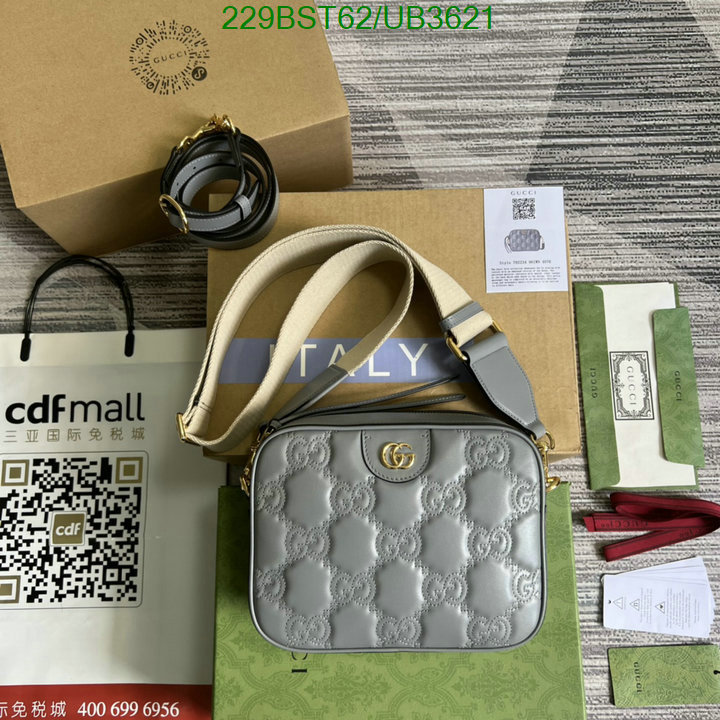 Gucci Bag-(Mirror)-Diagonal- Code: UB3621 $: 229USD