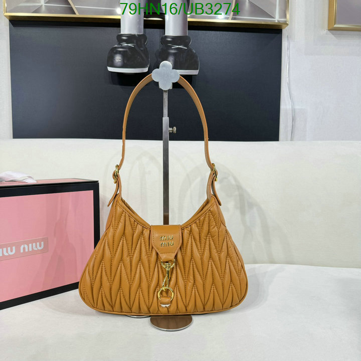 Miu Miu Bag-(4A)-Handbag- Code: UB3274 $: 79USD