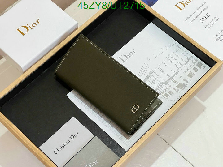 Dior Bag-(4A)-Wallet- Code: UT2715 $: 45USD