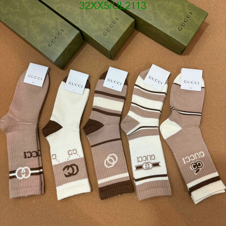 Sock-Gucci Code: UL2113 $: 32USD