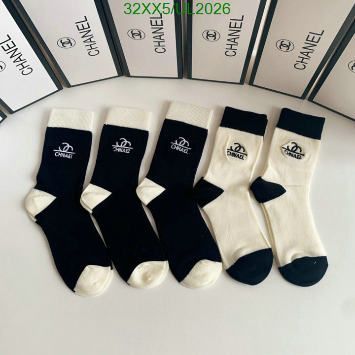 Sock-Chanel Code: UL2026 $: 32USD