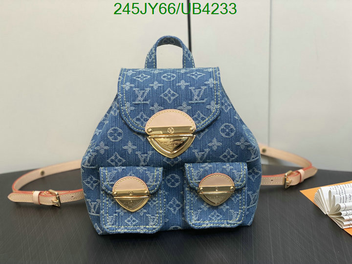 LV Bag-(Mirror)-Backpack- Code: UB4233 $: 245USD