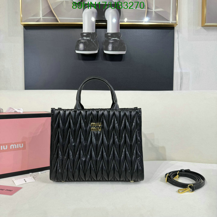 Miu Miu Bag-(4A)-Handbag- Code: UB3270 $: 89USD