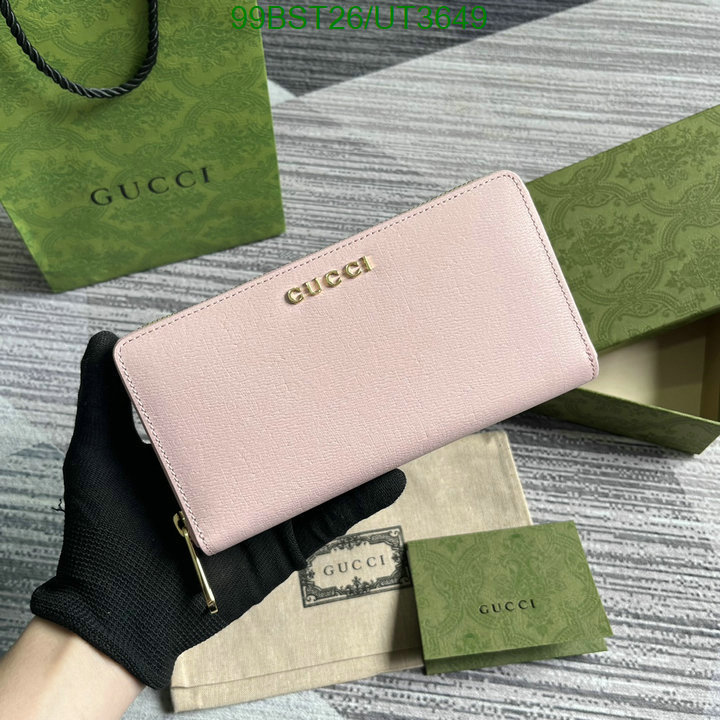 Gucci Bag-(Mirror)-Wallet- Code: UT3649 $: 99USD