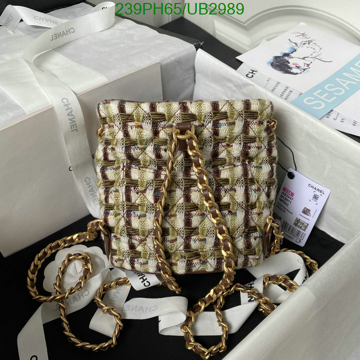 Chanel Bag-(Mirror)-Backpack- Code: UB2989 $: 239USD