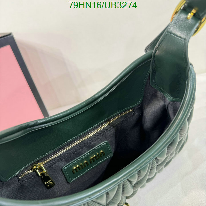 Miu Miu Bag-(4A)-Handbag- Code: UB3274 $: 79USD