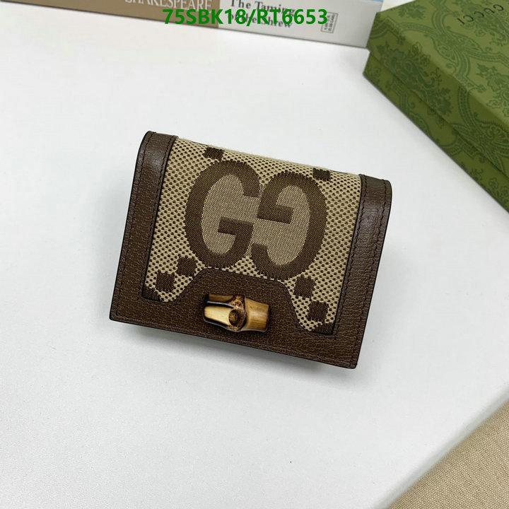 Gucci Bag-(Mirror)-Wallet- Code: RT6653 $: 75USD