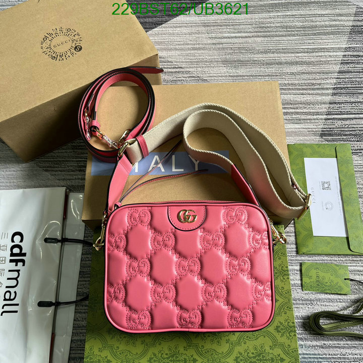 Gucci Bag-(Mirror)-Diagonal- Code: UB3621 $: 229USD